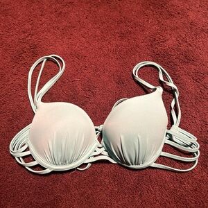 Shade & Shore Light Blue Bathing Suit Top